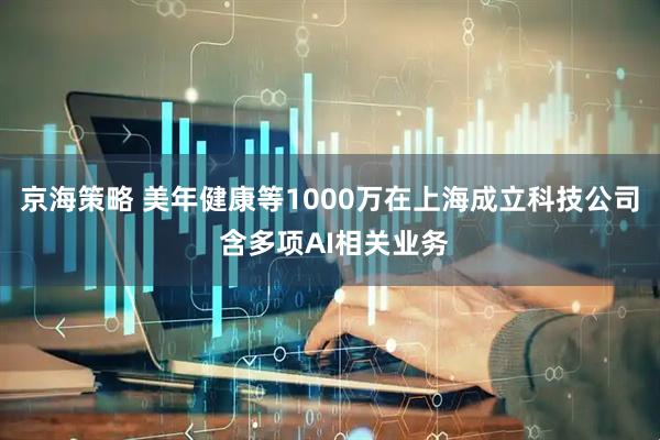 京海策略 美年健康等1000万在上海成立科技公司 含多项AI相关业务