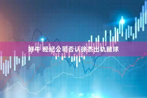 好牛 经纪公司否认徐杰出轨赌球